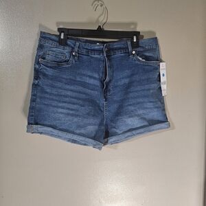 Just Be Classic Blue Jean Shorts
